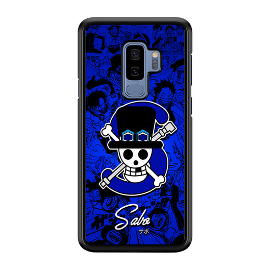 One Piece Sabo Logo Comic Samsung Galaxy S9 Plus Case