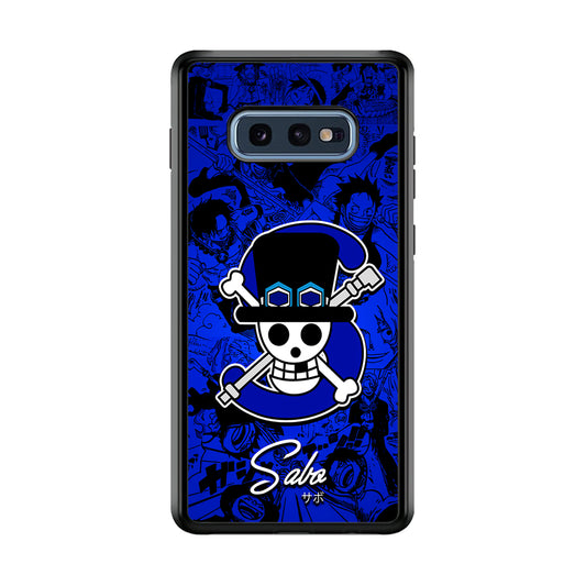 One Piece Sabo Logo Comic Samsung Galaxy S10E Case