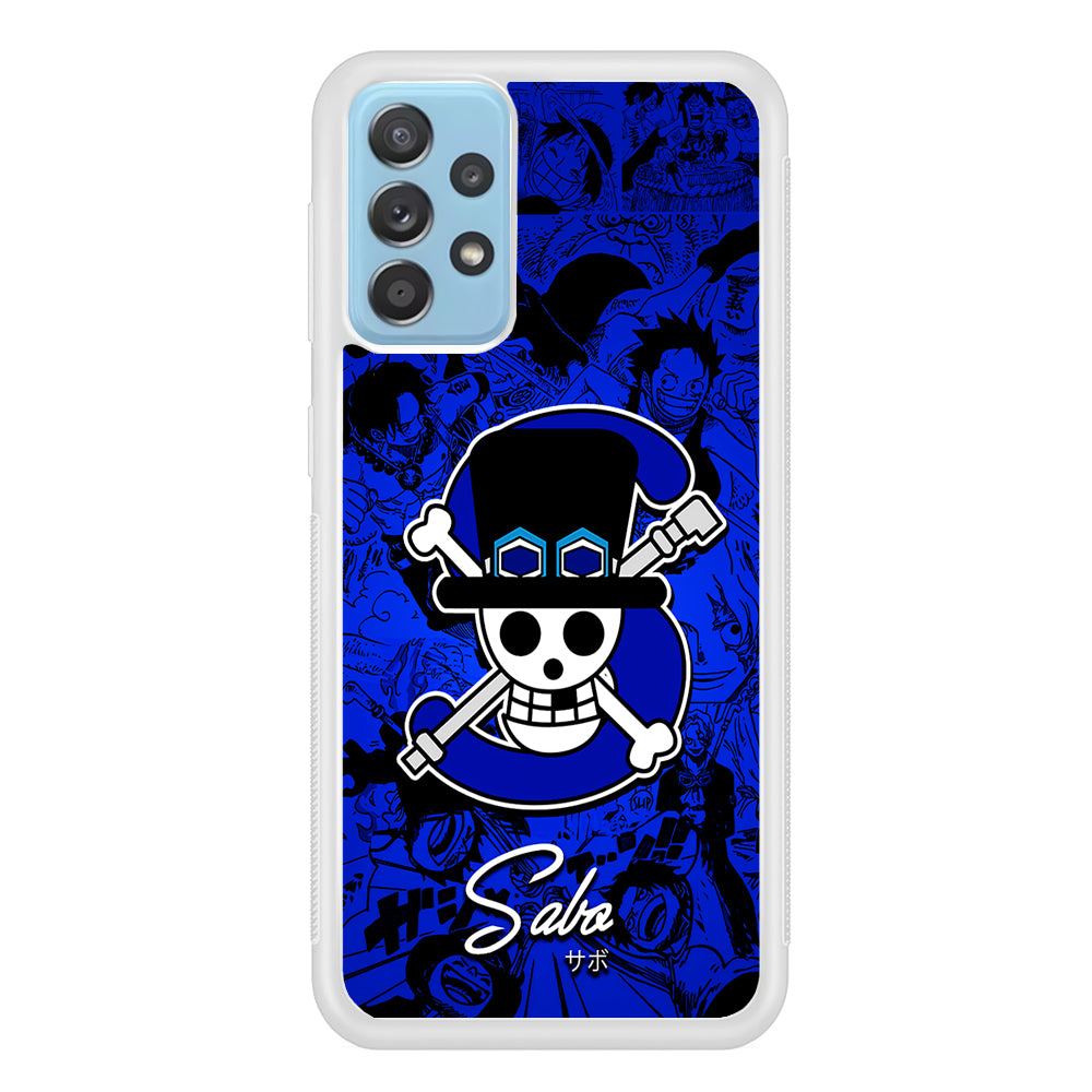 One Piece Sabo Logo Comic Samsung Galaxy A72 Case