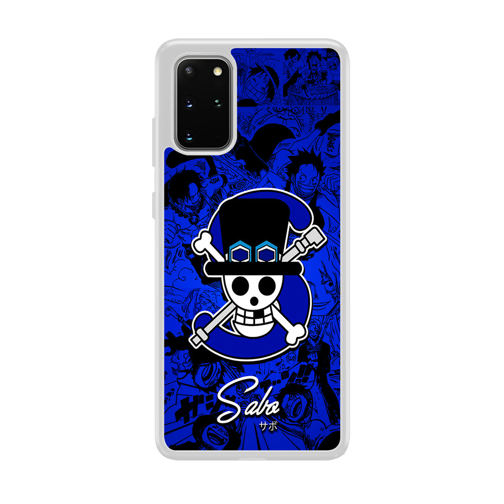 One Piece Sabo Logo Comic Samsung Galaxy S20 Plus Case