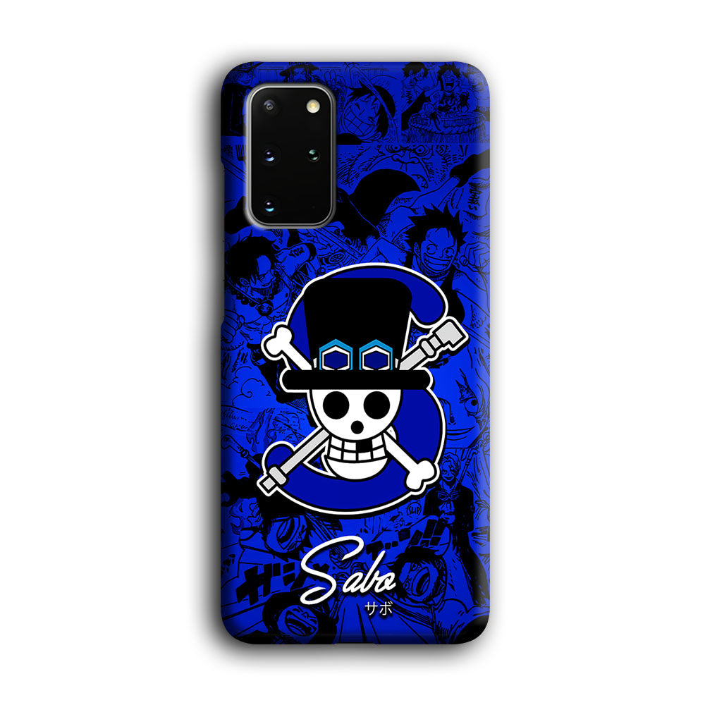 One Piece Sabo Logo Comic Samsung Galaxy S20 Plus Case