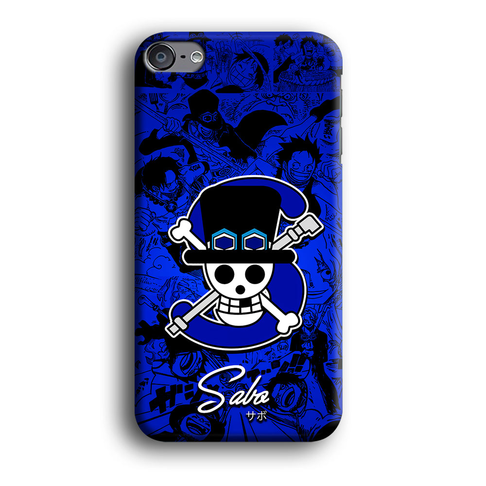 One Piece Sabo Logo Comic iPod Touch 6 Case