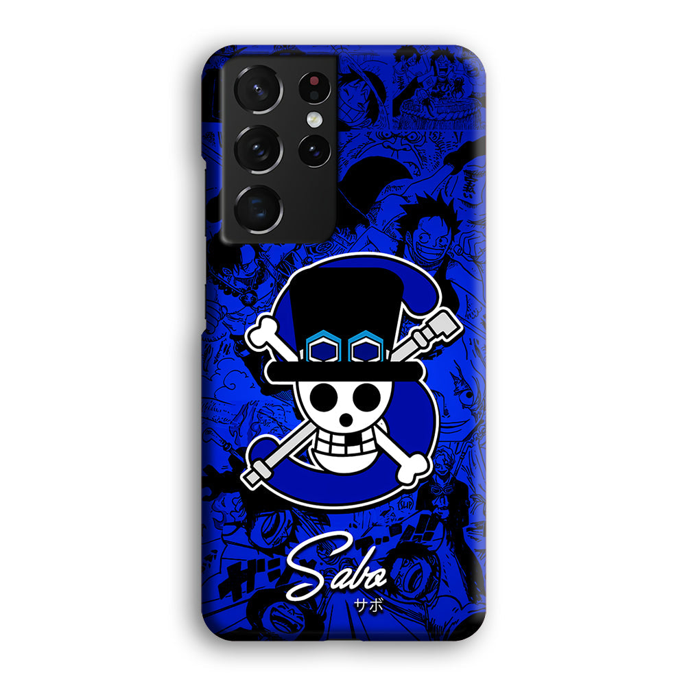 One Piece Sabo Logo Comic Samsung Galaxy S24 Ultra Case