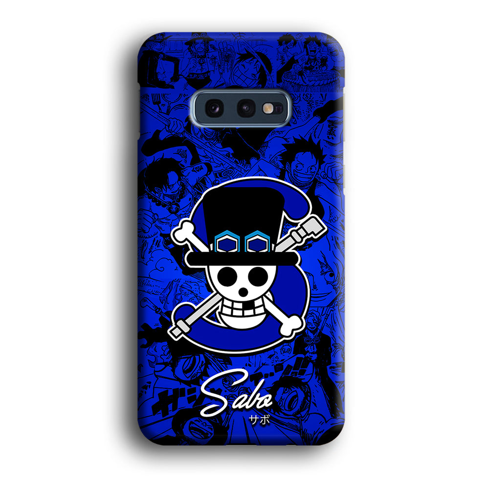 One Piece Sabo Logo Comic Samsung Galaxy S10E Case