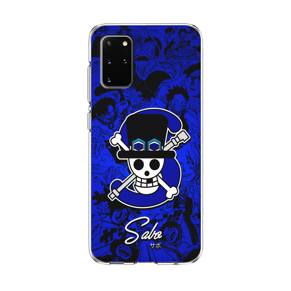 One Piece Sabo Logo Comic Samsung Galaxy S20 Plus Case