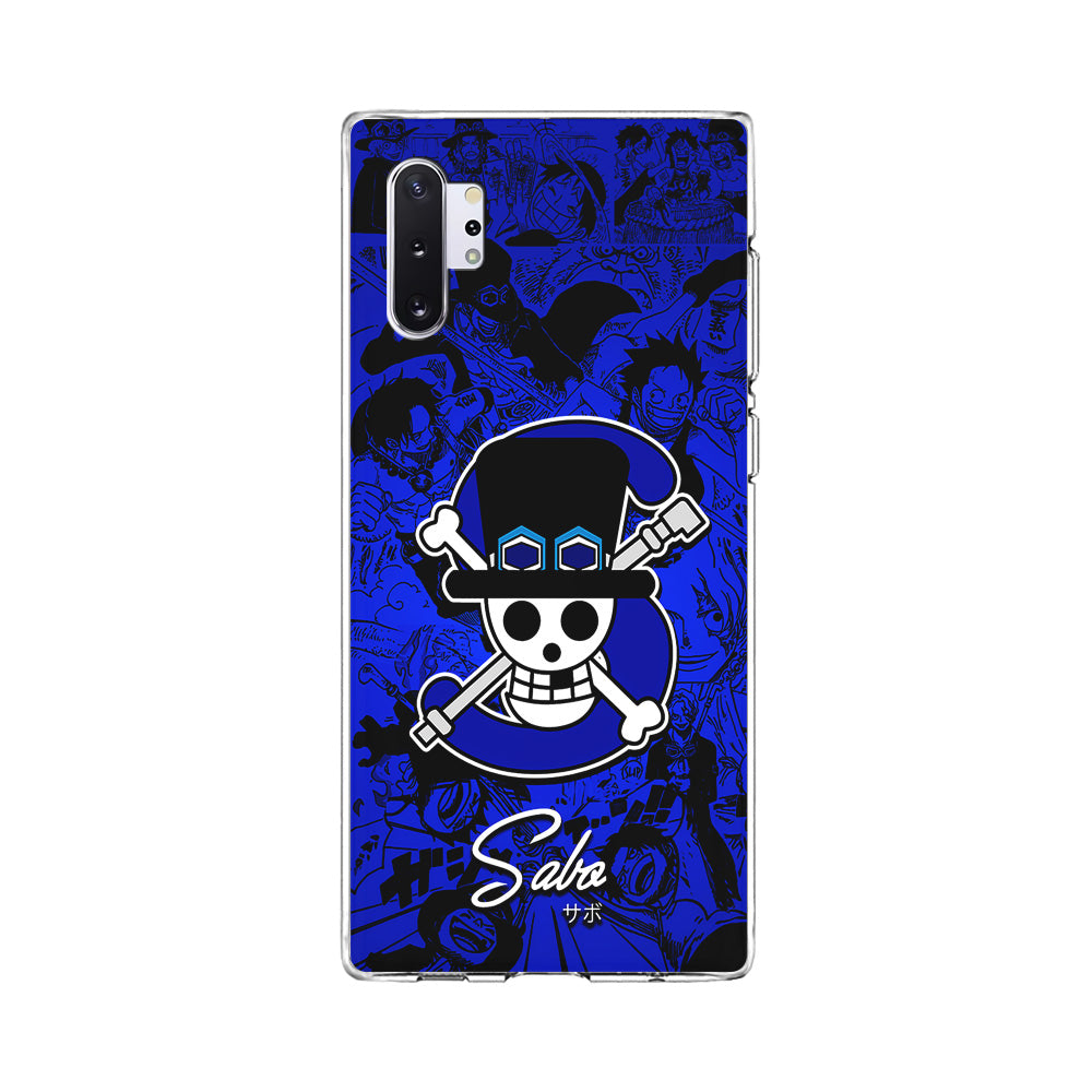 One Piece Sabo Logo Comic Samsung Galaxy Note 10 Plus Case