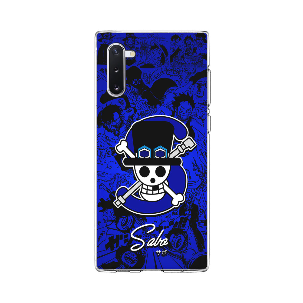 One Piece Sabo Logo Comic Samsung Galaxy Note 10 Case