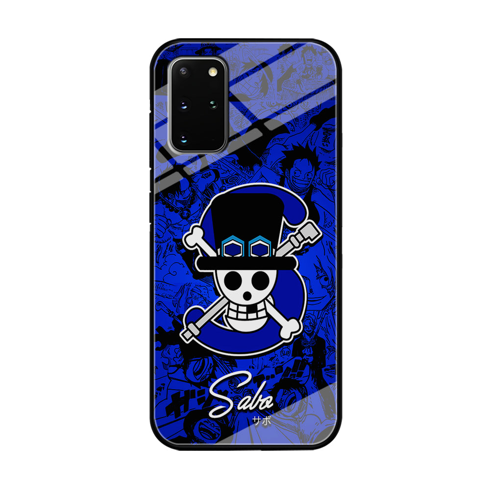 One Piece Sabo Logo Comic Samsung Galaxy S20 Plus Case