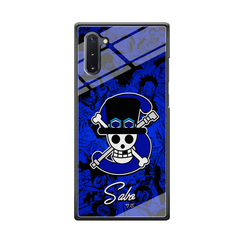 One Piece Sabo Logo Comic Samsung Galaxy Note 10 Case