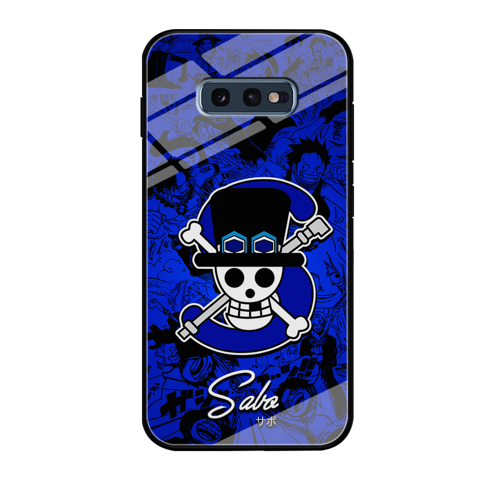 One Piece Sabo Logo Comic Samsung Galaxy S10E Case