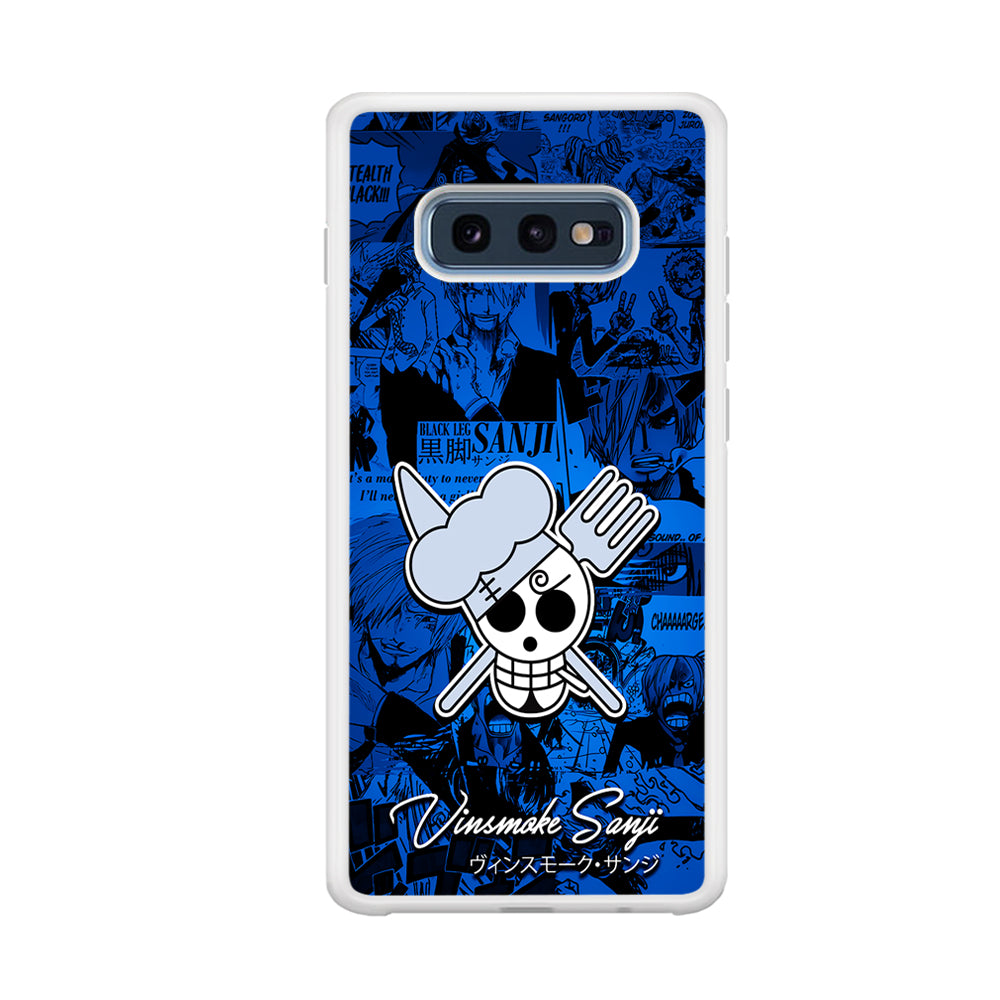 One Piece Sanji Logo Comic Samsung Galaxy S10E Case