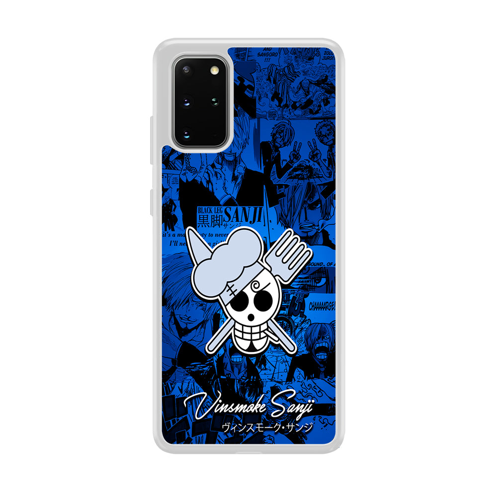 One Piece Sanji Logo Comic Samsung Galaxy S20 Plus Case