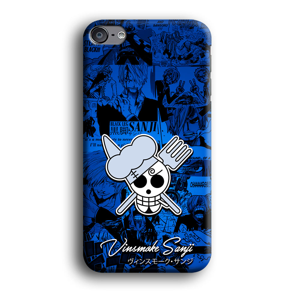 One Piece Sanji Logo Comic iPod Touch 6 Case