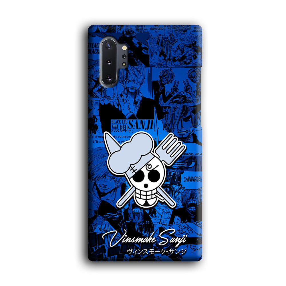 One Piece Sanji Logo Comic Samsung Galaxy Note 10 Plus Case