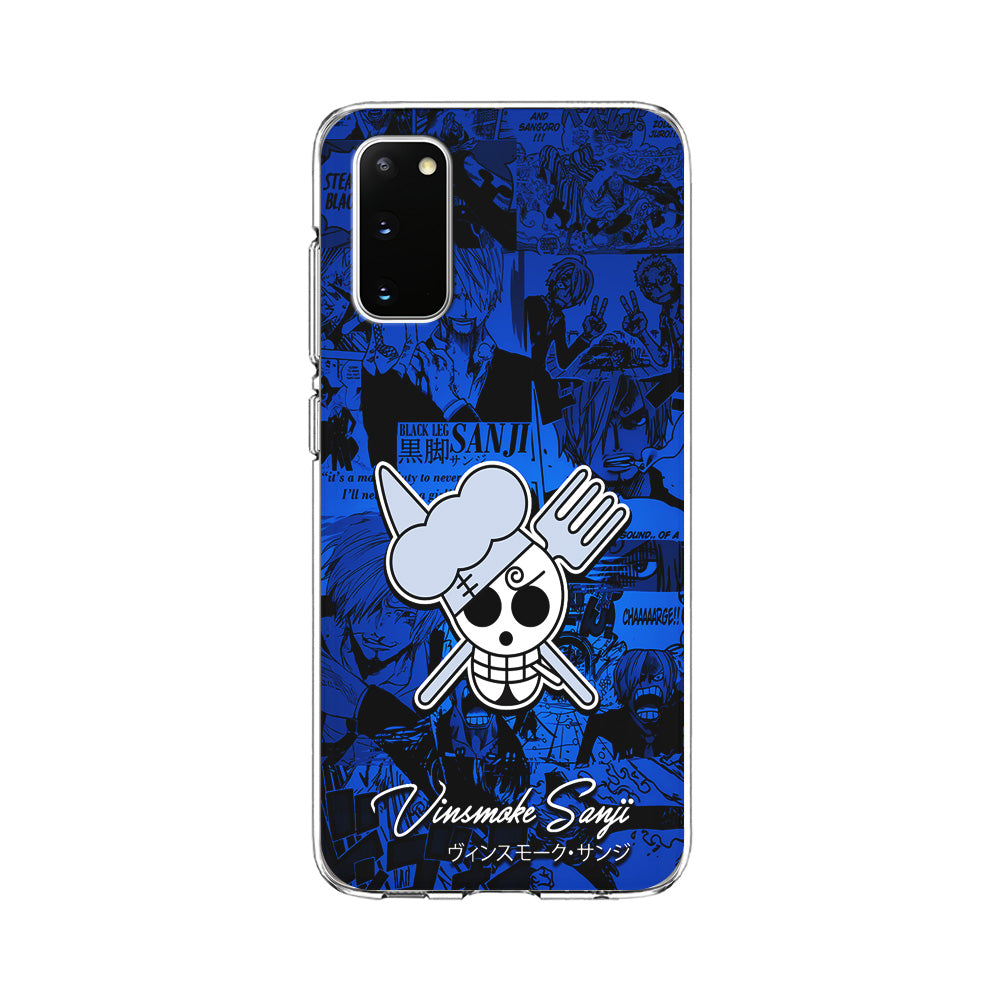 One Piece Sanji Logo Comic Samsung Galaxy S20 Case