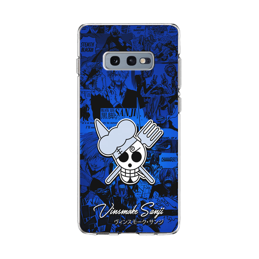 One Piece Sanji Logo Comic Samsung Galaxy S10E Case