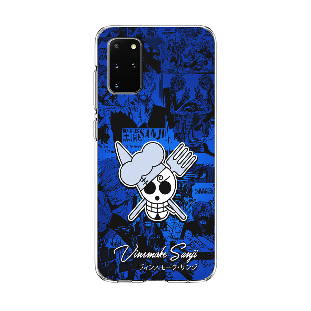 One Piece Sanji Logo Comic Samsung Galaxy S20 Plus Case