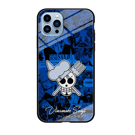 One Piece Sanji Logo Comic iPhone 12 Pro Case