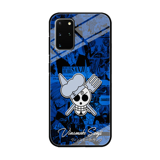 One Piece Sanji Logo Comic Samsung Galaxy S20 Plus Case