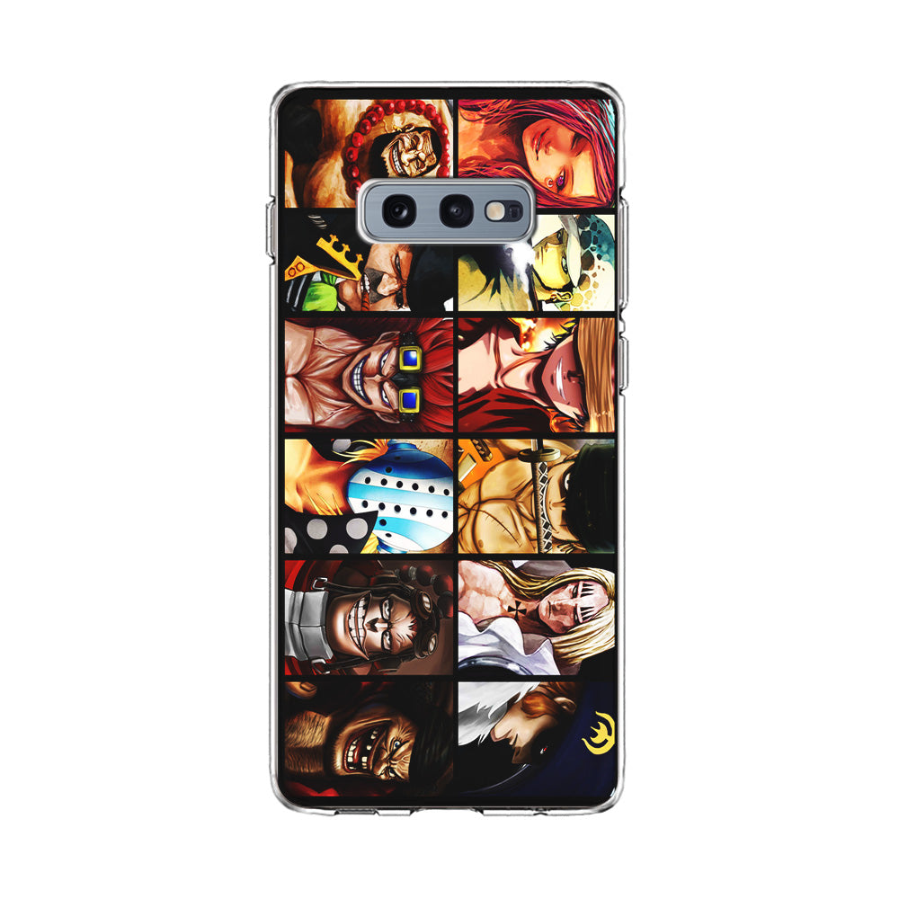 One Piece Supernova Samsung Galaxy S10E Case