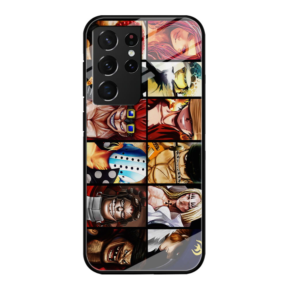 One Piece Supernova Samsung Galaxy S21 Ultra Case-Phone Case-Tempered Glass Case-Altracase