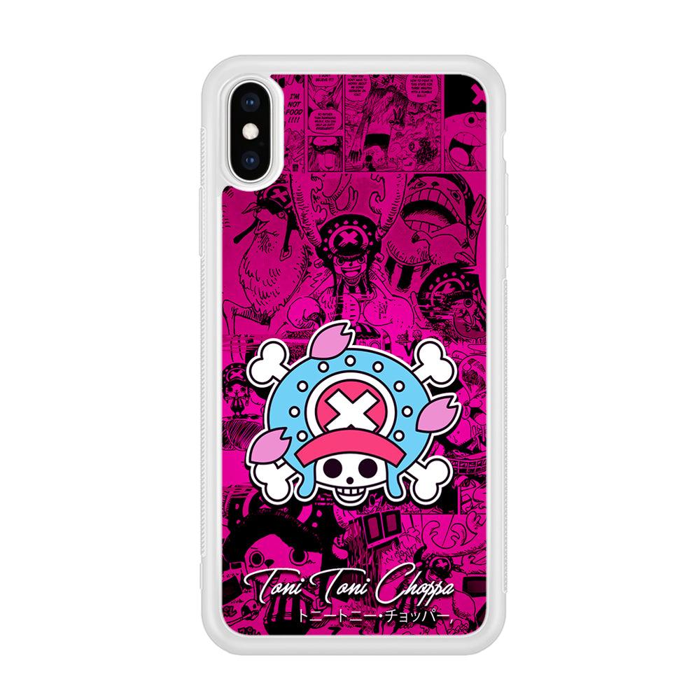 One Piece Tony Chopper Comic iPhone Xs Case