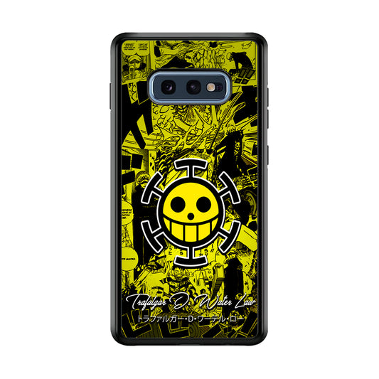 One Piece Trafalgar Law Comic Samsung Galaxy S10E Case