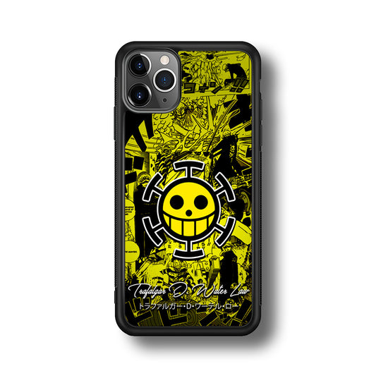 One Piece Trafalgar Law Comic iPhone 11 Pro Case