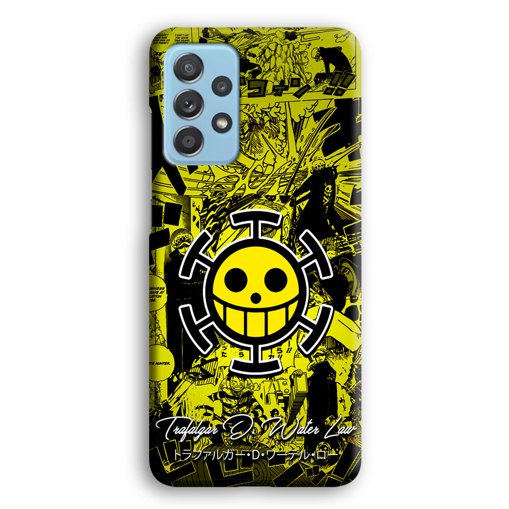 One Piece Trafalgar Law Comic Samsung Galaxy A52 Case