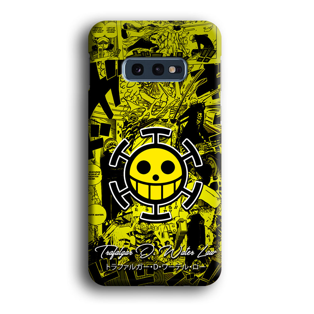 One Piece Trafalgar Law Comic Samsung Galaxy S10E Case