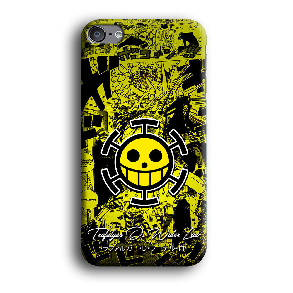 One Piece Trafalgar Law Comic iPod Touch 6 Case