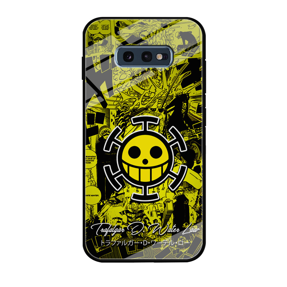 One Piece Trafalgar Law Comic Samsung Galaxy S10E Case