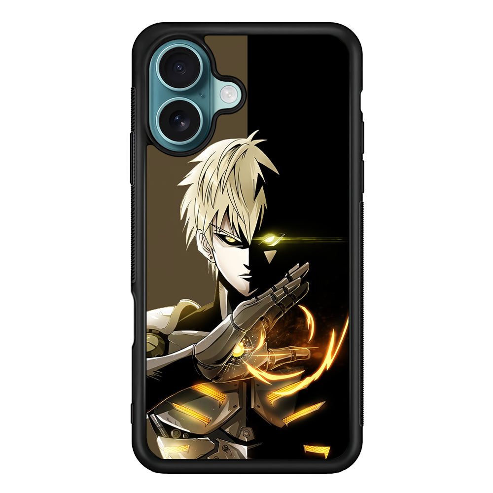 One Punch Man Genos Cyborg iPhone 16 Plus Case - Altracase