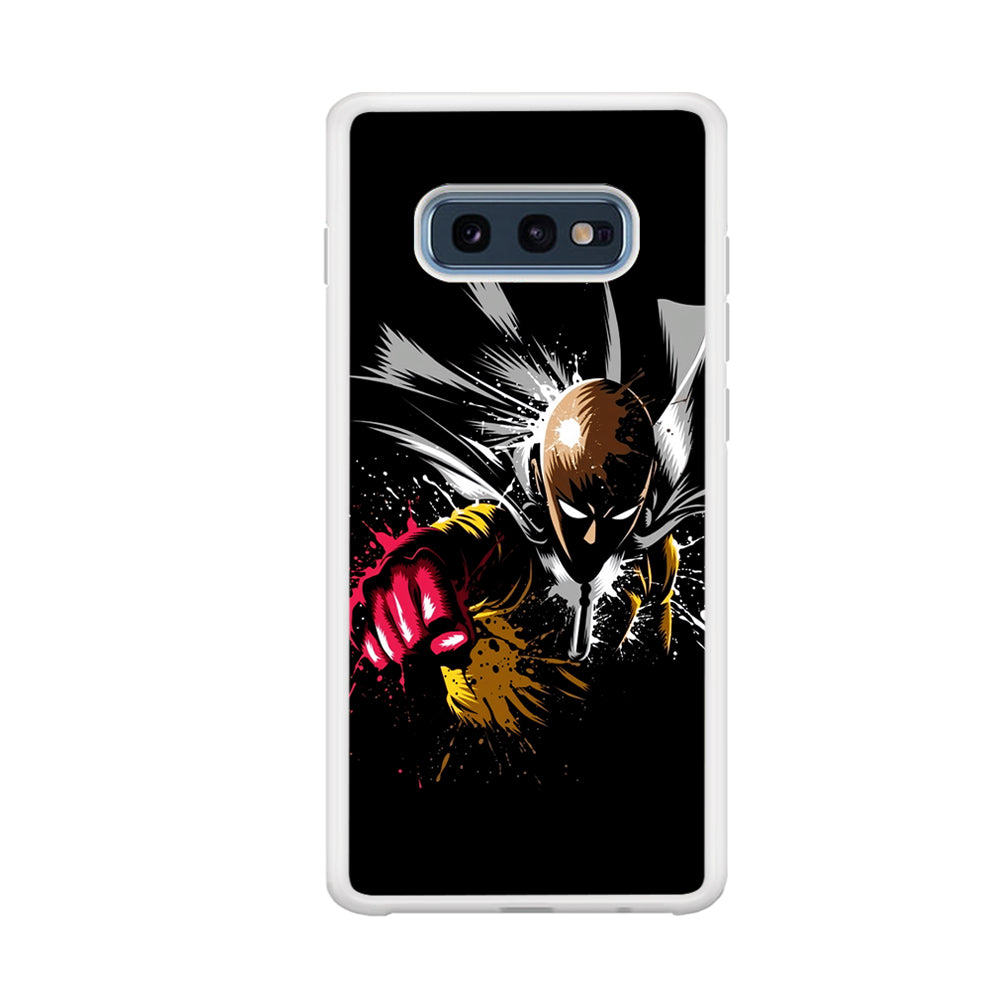 One Punch Man Saitama Painting Samsung Galaxy S10E Case