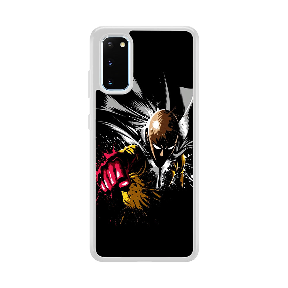 One Punch Man Saitama Painting Samsung Galaxy S20 Case