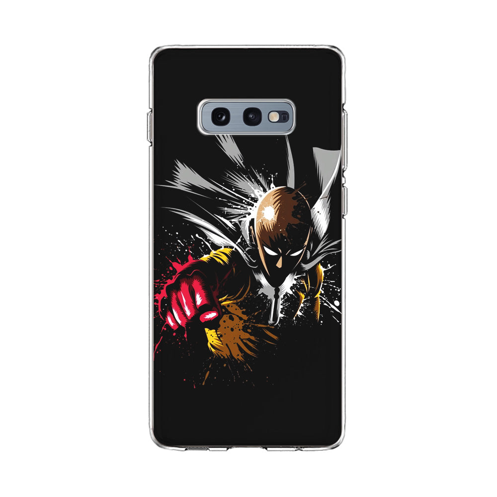 One Punch Man Saitama Painting Samsung Galaxy S10E Case