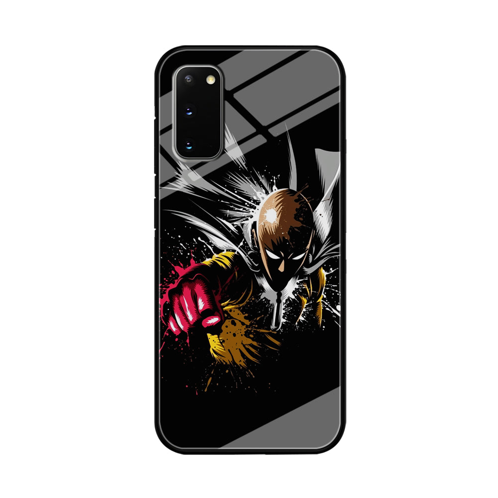 One Punch Man Saitama Painting Samsung Galaxy S20 Case