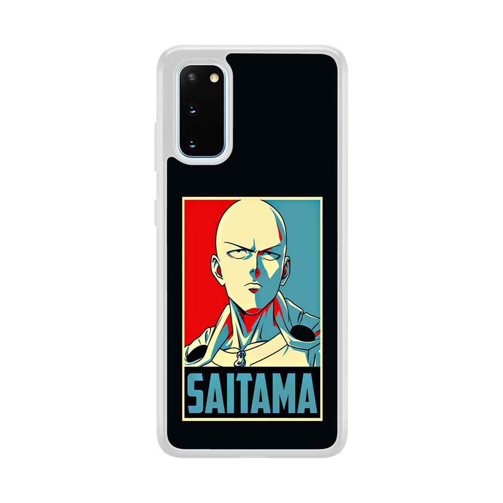 One Punch Man Saitama Poster Samsung Galaxy S20 Case