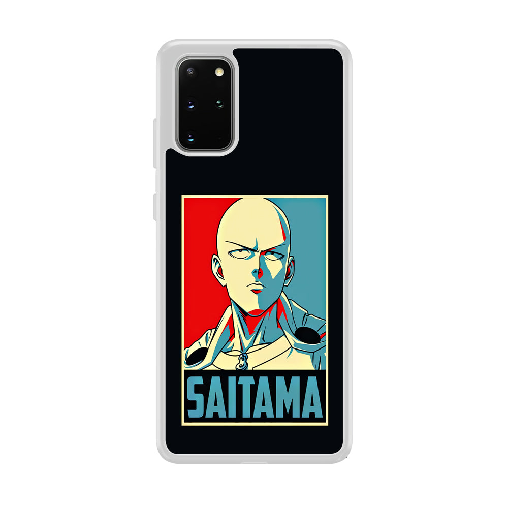 One Punch Man Saitama Poster Samsung Galaxy S20 Plus Case