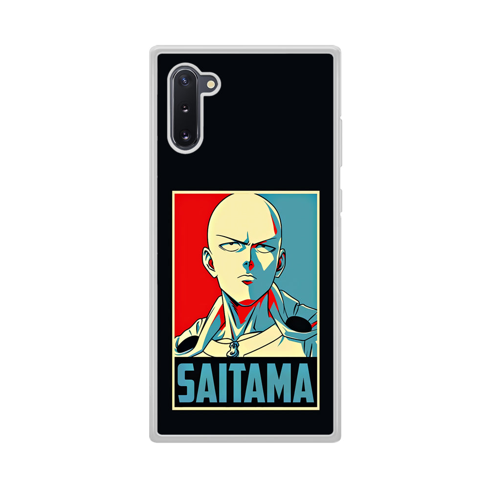 One Punch Man Saitama Poster Samsung Galaxy Note 10 Case