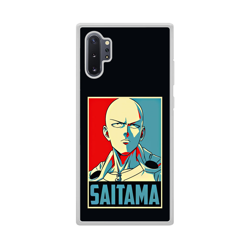 One Punch Man Saitama Poster Samsung Galaxy Note 10 Plus Case