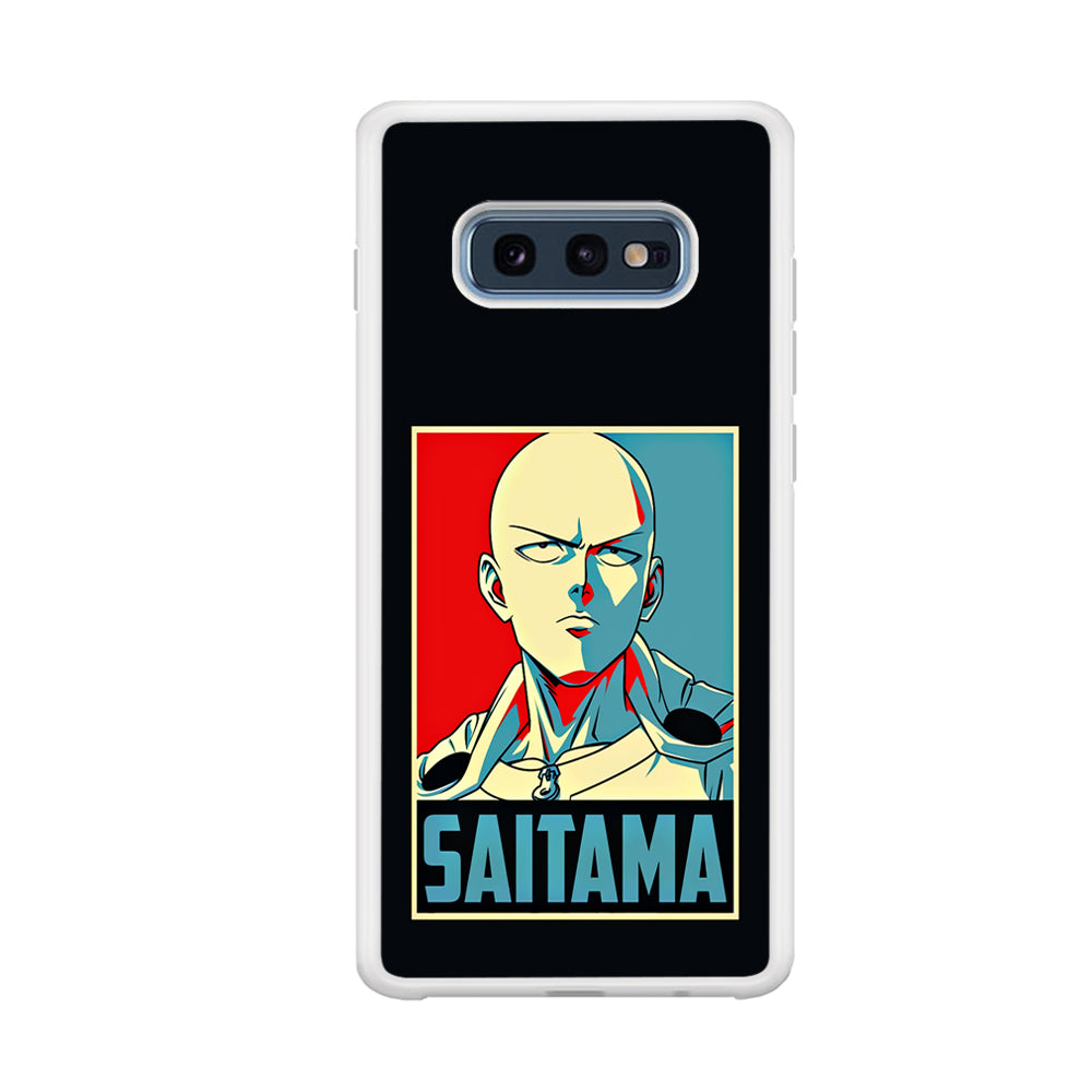 One Punch Man Saitama Poster Samsung Galaxy S10E Case