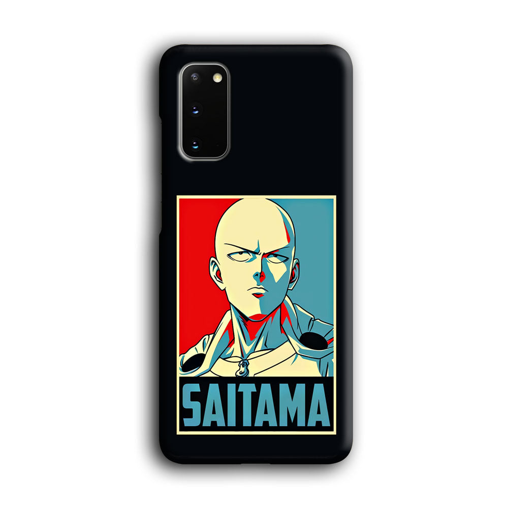 One Punch Man Saitama Poster Samsung Galaxy S20 Case