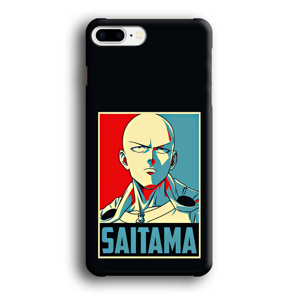 One Punch Man Saitama Poster iPhone 8 Plus Case