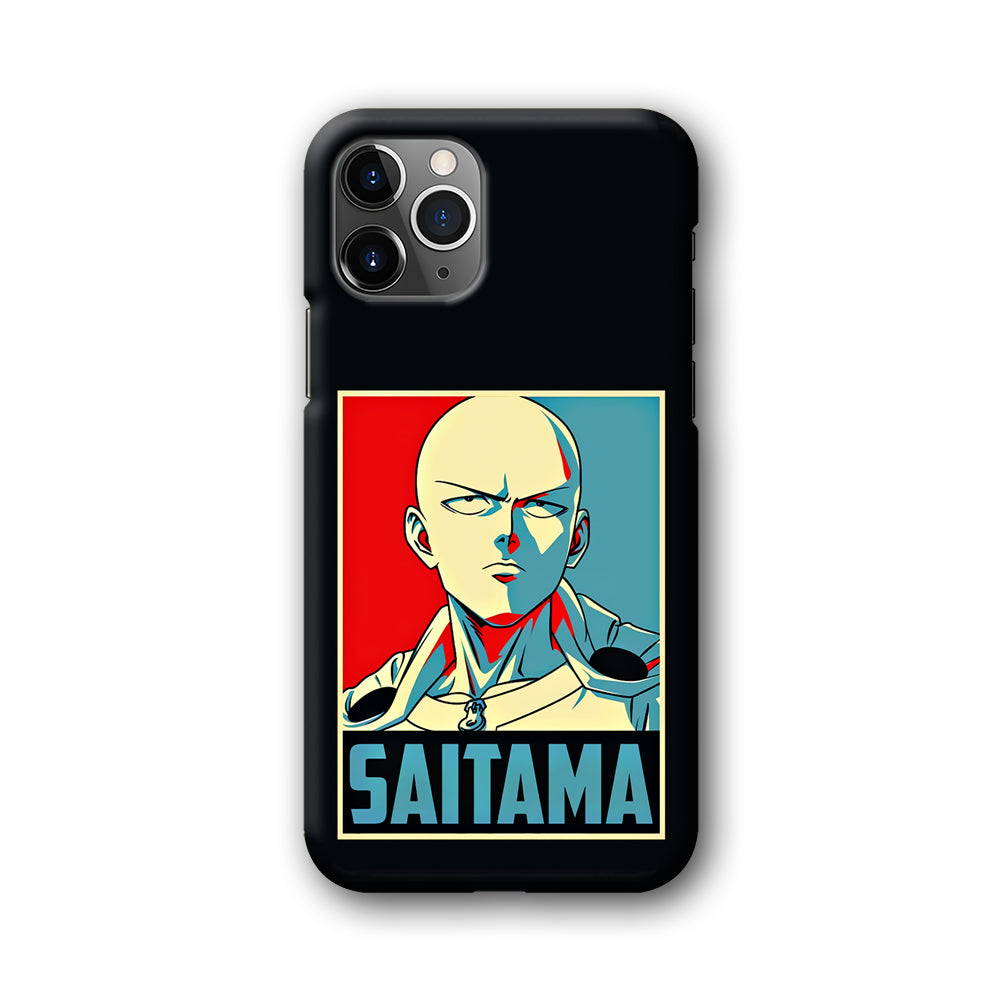 One Punch Man Saitama Poster iPhone 11 Pro Case