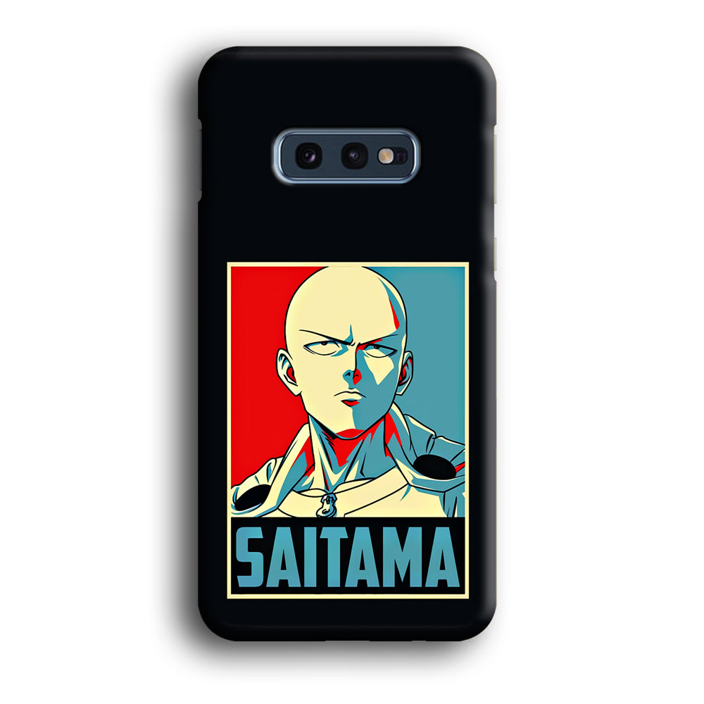 One Punch Man Saitama Poster Samsung Galaxy S10E Case