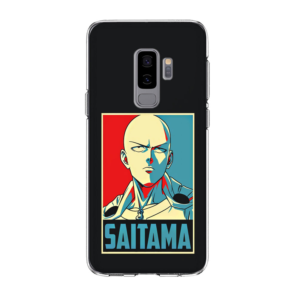 One Punch Man Saitama Poster Samsung Galaxy S9 Plus Case