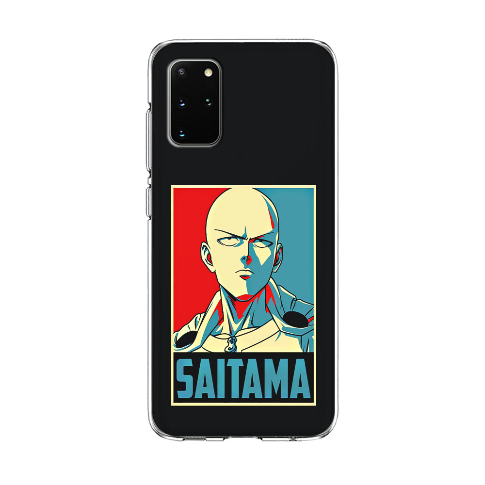 One Punch Man Saitama Poster Samsung Galaxy S20 Plus Case