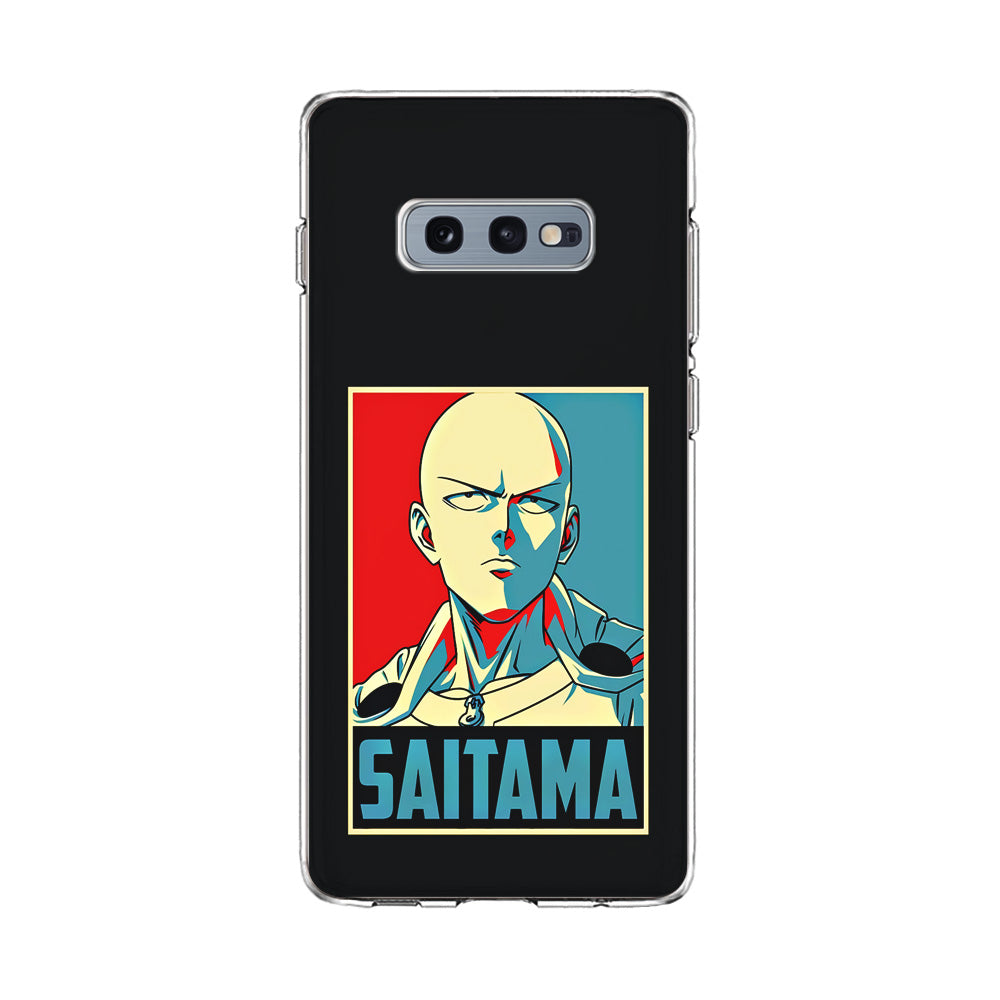 One Punch Man Saitama Poster Samsung Galaxy S10E Case