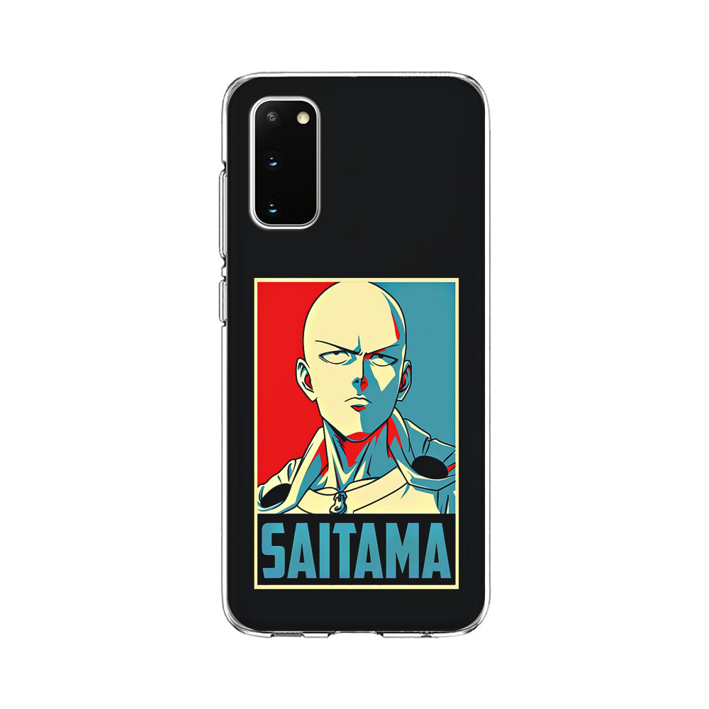 One Punch Man Saitama Poster Samsung Galaxy S20 Case